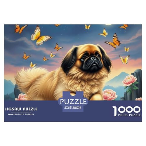 Pug 1000 Teile Erwachsene Puzzle Premium Quality Herausforderung Spielzeug Animal Herausforderung Game Impossible Game 38x26cm/1000pcs Pug 1000 Teile Erwachsene Puzzle Premium Quality Herausforderung Spielzeug Animal Herausforderung Game Impossible Game 38x26cm/1000pcs von XGASVBKWA