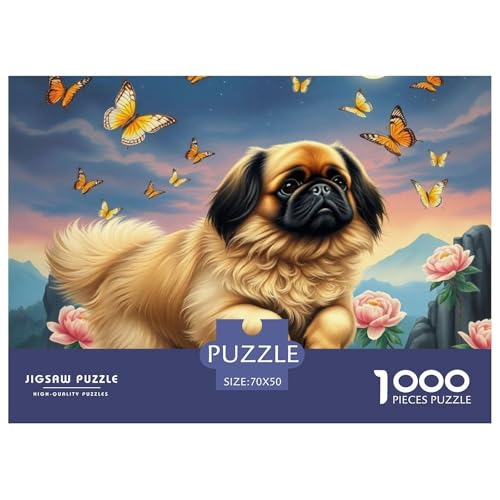 Pug 1000 Teile Puzzle Kinder Geschenk Lernspiel Animal Premium Quality Impossible Game 70x50cm/1000pcs Pug 1000 Teile Puzzle Kinder Geschenk Lernspiel Animal Premium Quality Impossible Game 70x50cm/1000pcs von XGASVBKWA