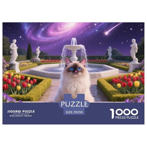 Ragdoll 1000 Teile Puzzle Home Dekoration Lernspiel Animal Premium Quality Klassische Lernspiel 70x50cm/1000pcs Ragdoll 1000 Teile Puzzle Home Dekoration Lernspiel Animal Premium Quality Klassische Lernspiel 70x50cm/1000pcs von XGASVBKWA
