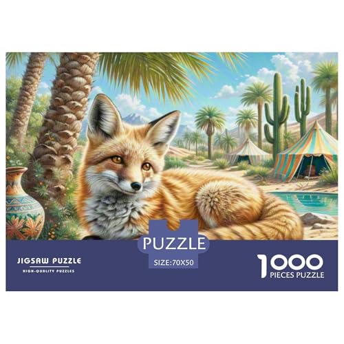 Red Fuchs 1000 Teile Puzzle Home Dekoration Lernspiel Animal Premium Quality Klassische Lernspiel 70x50cm/1000pcs Red Fuchs 1000 Teile Puzzle Home Dekoration Lernspiel Animal Premium Quality Klassische Lernspiel 70x50cm/1000pcs von XGASVBKWA