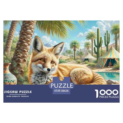 Red Fuchs 1000 Teile Puzzle Premium Quality Erwachsene Kinder Animal Home Dekoration Impossible Game 38x26cm/1000pcs Red Fuchs 1000 Teile Puzzle Premium Quality Erwachsene Kinder Animal Home Dekoration Impossible Game 38x26cm/1000pcs von XGASVBKWA