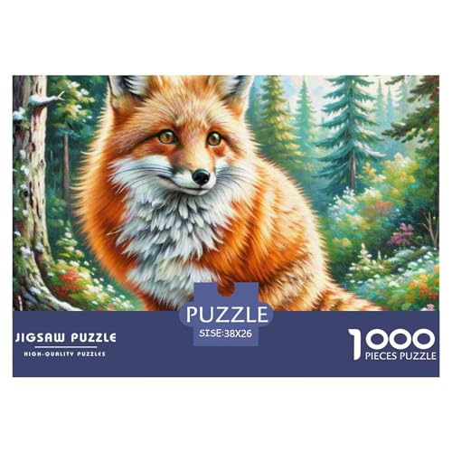 Red Fuchs Puzzle 1000 Teile Premium Quality Erwachsene Kinder Animal Premium Quality Impossible Game 38x26cm/1000pcs Red Fuchs Puzzle 1000 Teile Premium Quality Erwachsene Kinder Animal Premium Quality Impossible Game 38x26cm/1000pcs von XGASVBKWA