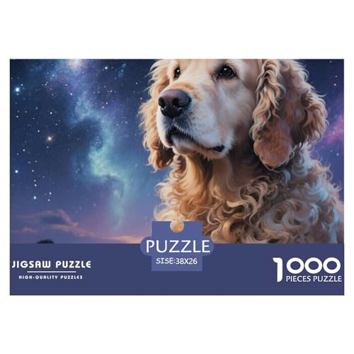 Retriever 1000 Teile Erwachsene Puzzle Premium Quality Erwachsene Kinder Animal Premium Quality Impossible Game 38x26cm/1000pcs Retriever 1000 Teile Erwachsene Puzzle Premium Quality Erwachsene Kinder Animal Premium Quality Impossible Game 38x26cm/1000pcs von XGASVBKWA