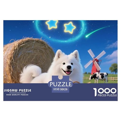 Samoje Puzzle 1000 Teile Premium Quality Erwachsene Kinder Animal Premium Quality Klassische Lernspiel 38x26cm/1000pcs Samoje Puzzle 1000 Teile Premium Quality Erwachsene Kinder Animal Premium Quality Klassische Lernspiel 38x26cm/1000pcs von XGASVBKWA