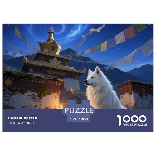 SamojeD 1000 Teile Erwachsene Puzzle Premium Quality Erwachsene Kinder Animal Home Dekoration Impossible Game 70x50cm/1000pcs SamojeD 1000 Teile Erwachsene Puzzle Premium Quality Erwachsene Kinder Animal Home Dekoration Impossible Game 70x50cm/1000pcs von XGASVBKWA
