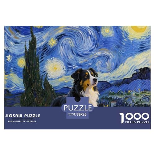Schafhund 1000 Teile Puzzle Premium Quality Erwachsene Kinder Animal Herausforderung Game Klassische Lernspiel 38x26cm/1000pcs Schafhund 1000 Teile Puzzle Premium Quality Erwachsene Kinder Animal Herausforderung Game Klassische Lernspiel 38x26cm/1000pcs von XGASVBKWA