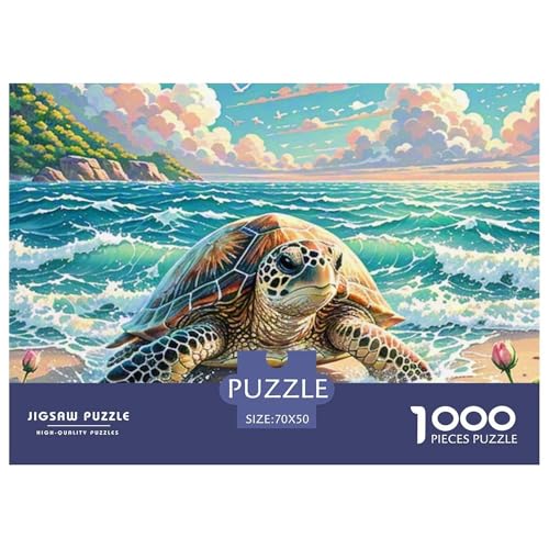 Schildkröte 1000 Teile Puzzle Home Dekoration Lernspiel Animal Premium Quality Impossible Game 70x50cm/1000pcs Schildkröte 1000 Teile Puzzle Home Dekoration Lernspiel Animal Premium Quality Impossible Game 70x50cm/1000pcs von XGASVBKWA