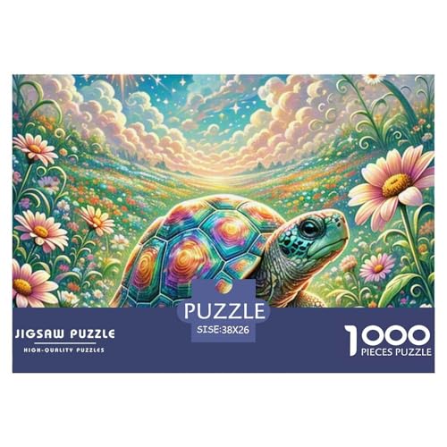 Schildkröte 1000 Teile Puzzle Kinder Geschenk Lernspiel Animal Premium Quality Impossible Game 38x26cm/1000pcs Schildkröte 1000 Teile Puzzle Kinder Geschenk Lernspiel Animal Premium Quality Impossible Game 38x26cm/1000pcs von XGASVBKWA