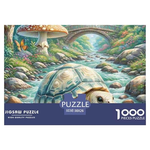 Schildkröte 1000 Teile Puzzle Premium Quality Erwachsene Kinder Animal Home Dekoration Impossible Game 38x26cm/1000pcs Schildkröte 1000 Teile Puzzle Premium Quality Erwachsene Kinder Animal Home Dekoration Impossible Game 38x26cm/1000pcs von XGASVBKWA