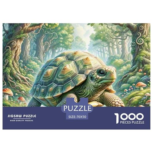Schildkröte 1000 Teile Puzzle Premium Quality Herausforderung Spielzeug Animal Herausforderung Game Klassische Lernspiel 70x50cm/1000pcs Schildkröte 1000 Teile Puzzle Premium Quality Herausforderung Spielzeug Animal Herausforderung Game Klassische Lernspiel 70x50cm/1000pcs von XGASVBKWA