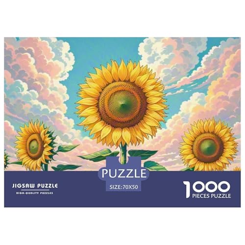Sonnenblumen 1000 Teile Puzzle Home Dekoration Lernspiel Plant Premium Quality Klassische Lernspiel 70x50cm/1000pcs Sonnenblumen 1000 Teile Puzzle Home Dekoration Lernspiel Plant Premium Quality Klassische Lernspiel 70x50cm/1000pcs von XGASVBKWA