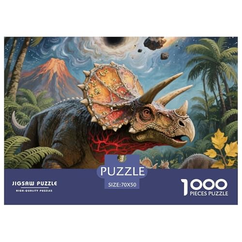 Triceratops 1000 Teile 1000 Teile Kinder Geschenk Erwachsene Kinder Animal Home Dekoration Impossible Game 70x50cm/1000pcs Triceratops 1000 Teile 1000 Teile Kinder Geschenk Erwachsene Kinder Animal Home Dekoration Impossible Game 70x50cm/1000pcs von XGASVBKWA