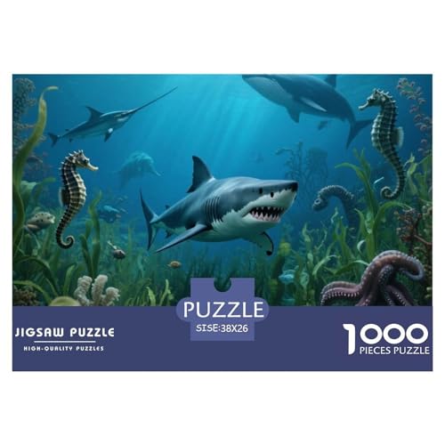 Unterwasserwelt Puzzle 1000 Teile Premium Quality Lernspiel Animal Premium Quality Impossible Game 38x26cm/1000pcs Unterwasserwelt Puzzle 1000 Teile Premium Quality Lernspiel Animal Premium Quality Impossible Game 38x26cm/1000pcs von XGASVBKWA