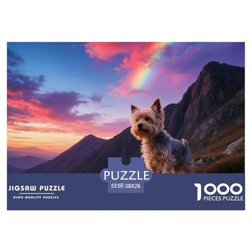 Yorkshire Terrier 1000 Teile Puzzle Home Dekoration Lernspiel Animal Premium Quality Klassische Lernspiel 38x26cm/1000pcs Yorkshire Terrier 1000 Teile Puzzle Home Dekoration Lernspiel Animal Premium Quality Klassische Lernspiel 38x26cm/1000pcs von XGASVBKWA
