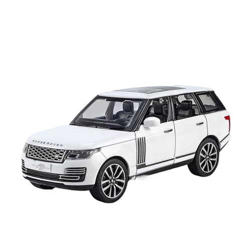 XGFFBAGB 1/32 Für 50th Anniversary Off Road SUV Fahrzeug Legierung Diecast Auto Modell Auto Zentrale Steuerung Sammlung(White,No Box) von XGFFBAGB