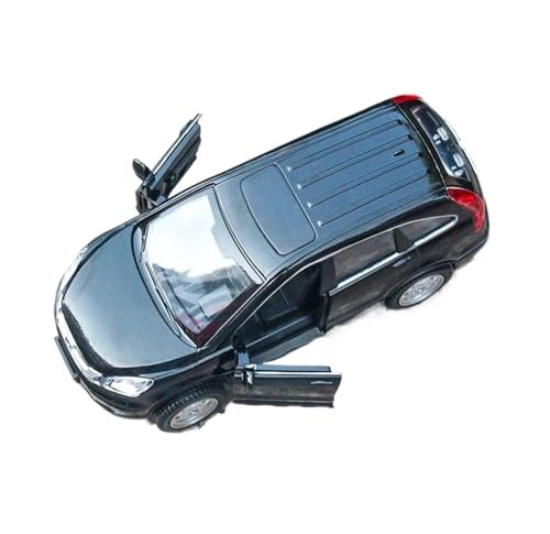 XGFFBAGB 1/32 Für CRV SUV Legierung Diecast Metall Spielzeug Auto Modell Sound Und Licht Sammlung Geschenk(Black,with Box) von XGFFBAGB