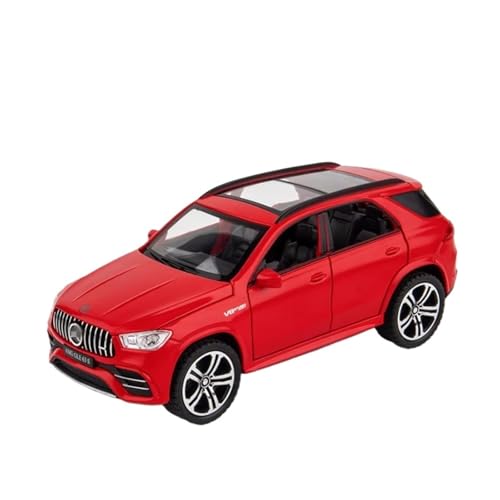 XGFFBAGB 1/32 Für GLE 63S Coupe Modell Gießt Druck Fahrzeuge Metall Pull Back Auto Sound Licht Geschenke Sammlung(Rosso,with Box) von XGFFBAGB