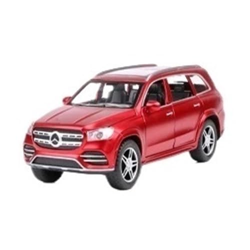 XGFFBAGB 1/32 Für GLS GLS580 SUV Legierung Auto Modell Druckguss Metall Spielzeug Fahrzeuge Auto Modell Sound Und Licht Sammlung Geschenke(Rosso,with Box) von XGFFBAGB