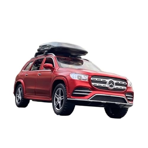 XGFFBAGB 1/32 Für GLS GLS580 SUV Legierung Gießt Druck Metall Spielzeug Auto Modell Sound Und Licht Sammlung Geschenke(Red B,with Box) von XGFFBAGB