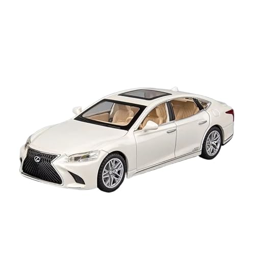 XGFFBAGB 1/32 Für LS500H Legierung Gießt Druck Metall Auto Modell Sound Licht Sammlung Spielzeug Geschenk(White,with Box) von XGFFBAGB