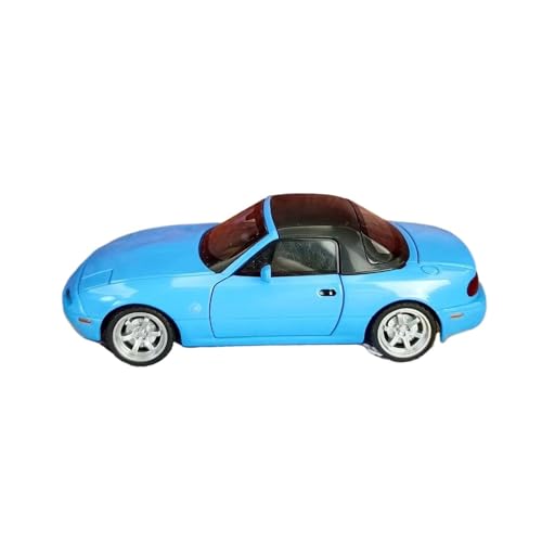 XGFFBAGB 1/32 Für MX5 Sportwagen Legierung Druckguss Spielzeugauto Modell Sound Und Licht Pull Back Sammlerstücke Geschenk(Blu,with Box) von XGFFBAGB