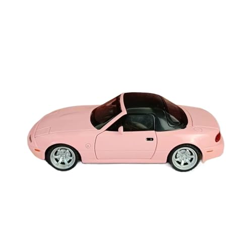 XGFFBAGB 1/32 Für MX5 Sportwagen Legierung Druckguss Spielzeugauto Modell Sound Und Licht Pull Back Sammlerstücke Geschenk(Pink,with Box) von XGFFBAGB