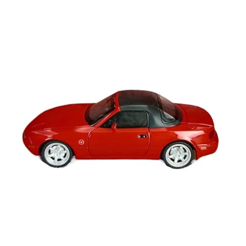 XGFFBAGB 1/32 Für MX5 Sportwagen Legierung Druckguss Spielzeugauto Modell Sound Und Licht Pull Back Sammlerstücke Geschenk(Rosso,with Box) von XGFFBAGB