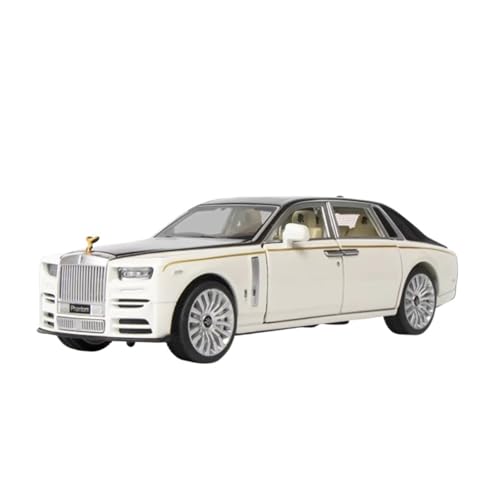 XGFFBAGB 1/32 Für Mansory Phantom Legierung Auto Modell Diecast & Spielzeug Fahrzeuge Metall Auto Modell Sammlung Geschenk(White,No Box) von XGFFBAGB