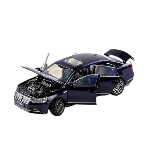 XGFFBAGB 1/32 Für Passat 380 TSI Legierung Auto Modell Diecast Metall Auto Fahrzeuge Modell Sound Und Licht Sammlung Spielzeug Geschenk(Blue B,No Box) von XGFFBAGB