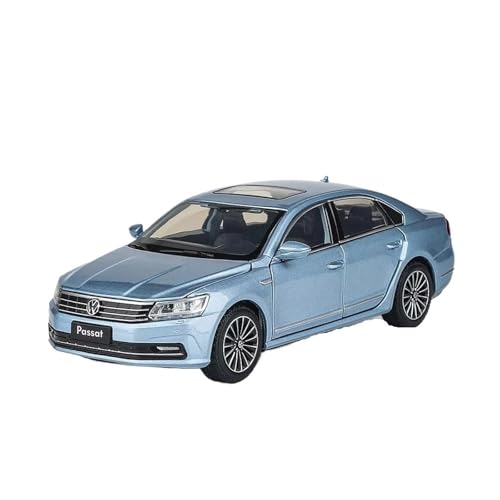 XGFFBAGB 1/32 Für Passat 380 TSI Legierung Diecast Metall Auto Modell Sound Und Licht Sammlung Spielzeug Geschenk(Blue C,with Box) von XGFFBAGB