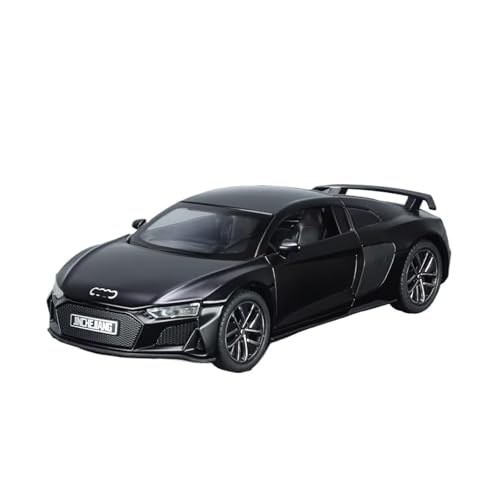 XGFFBAGB 1/32 Für R8 Supercar Legierung Auto Modell Spielzeug Sammlerstücke Geschenk(Black,No Box) von XGFFBAGB