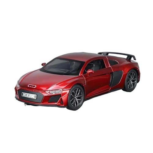 XGFFBAGB 1/32 Für R8 Supercar Legierung Auto Modell Spielzeug Sammlerstücke Geschenk(Rosso,with Box) von XGFFBAGB