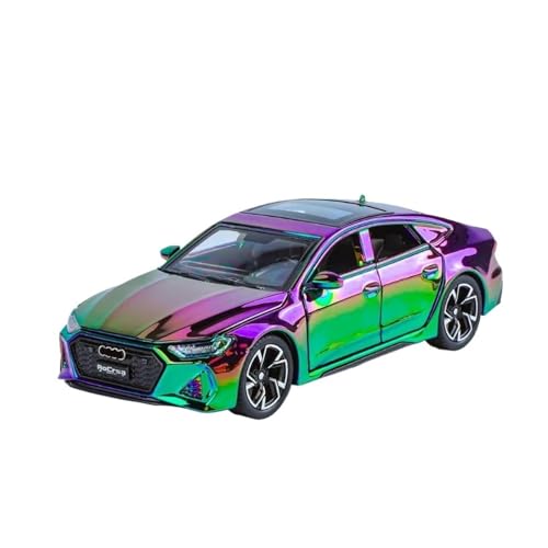 XGFFBAGB 1/32 Für RS7 Legierung Spielzeug Autos Diecast Modelle 6 Türen Geöffnet Sport Auto Pull Back Fahrzeuge(Colorful,with Box) von XGFFBAGB
