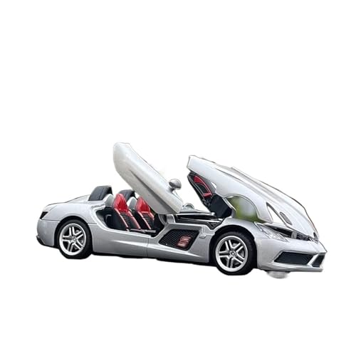 XGFFBAGB 1/32 Für SLR Roadster Legierung Sport Auto Diecast Metall Spielzeug Modell Sammlung Geschenke(Silver,with Box) von XGFFBAGB