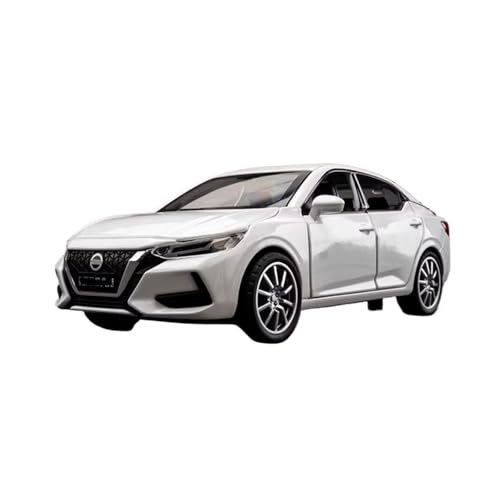 XGFFBAGB 1/32 Für Sylphy Legierung Diecast Metall Auto Modell Sound Und Licht Sammlung Spielzeug Geschenk(White,No Box) von XGFFBAGB