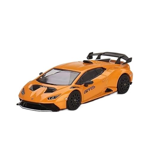 XGFFBAGB 1/64 Alloy Diecast Model Car Collection Hobbyspielzeug(Orange,with Box) von XGFFBAGB