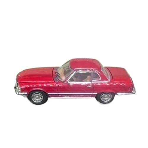 XGFFBAGB 1/64 Für 450SL Sportwagen Legierung Druckguss Modell Statisches Sammlerspielzeug (Rosso,No Box) von XGFFBAGB