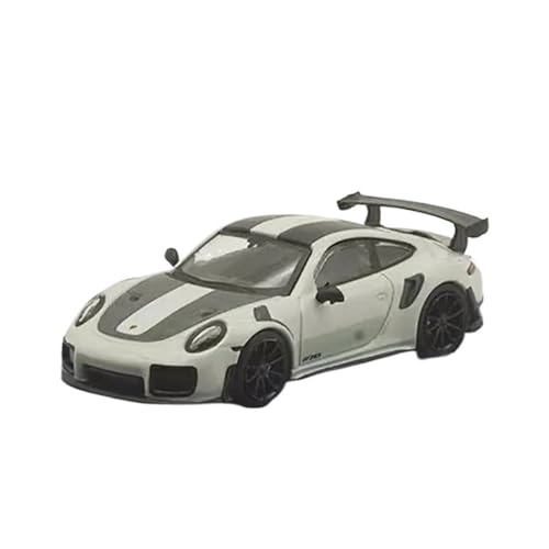 XGFFBAGB 1/64 Für 911 Gt2 Rs Sport Auto Legierung Statische Auto Modell Fan Sammlung Hause Dekoration Metall Ornament(White,No Box) von XGFFBAGB