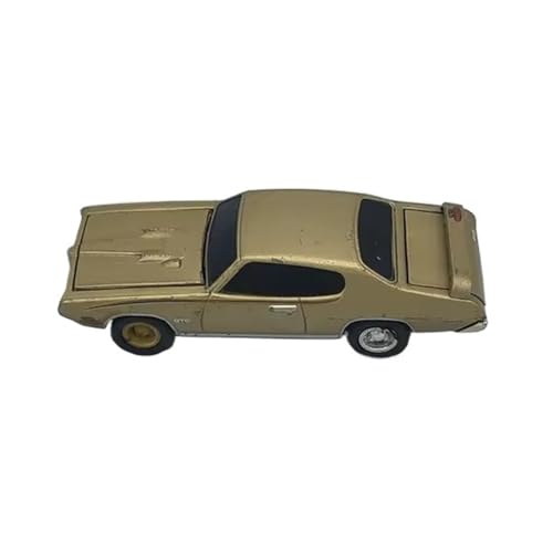 XGFFBAGB 1/64 Für Automodell Muscle Car Alloy(Yellow F,With box) von XGFFBAGB