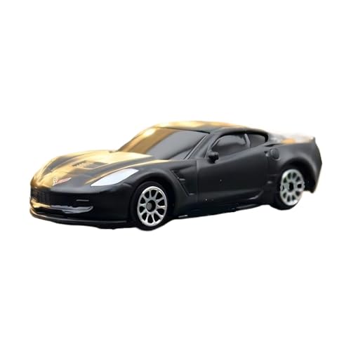 XGFFBAGB 1/64 Für C7 Grand Sport Scale Auto Modell Diecast Fahrzeug Sammlung Geschenk Spielzeug(Black,with Box) von XGFFBAGB