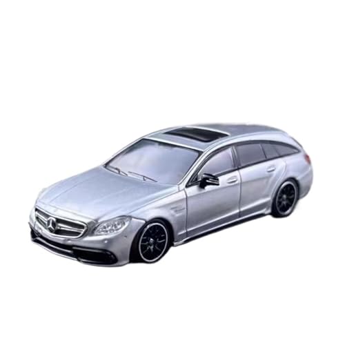 XGFFBAGB 1/64 Für CLS 63 Jagd Auto Legierung Auto Modell(Silver,No Box) von XGFFBAGB