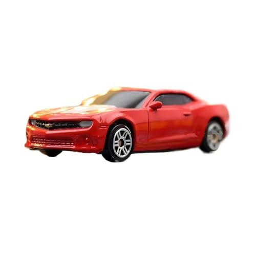 XGFFBAGB 1/64 Für Camaro Scale Car Model Diecast Vehicle Collection Geschenkspielzeug(Rosso,No Box) von XGFFBAGB