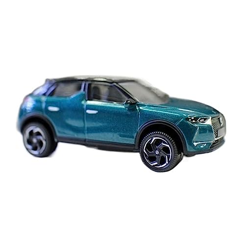 XGFFBAGB 1/64 Für Citroen DS3 SUV Legierung Auto Modell Diecast Autos Spielzeug Festival Aktivitäten Geschenke(Blu,with Box) von XGFFBAGB