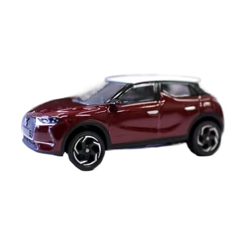 XGFFBAGB 1/64 Für Citroen DS3 SUV Legierung Auto Modell Diecast Autos Spielzeug Festival Aktivitäten Geschenke(Rosso,with Box) von XGFFBAGB