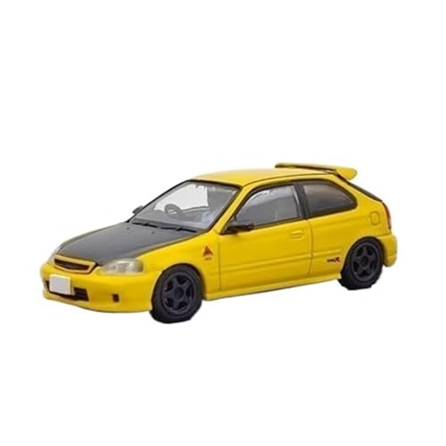 XGFFBAGB 1/64 Für Civic Type R (EK9) 1997 Diecast Modelle Auto Sammlung(with Box) von XGFFBAGB