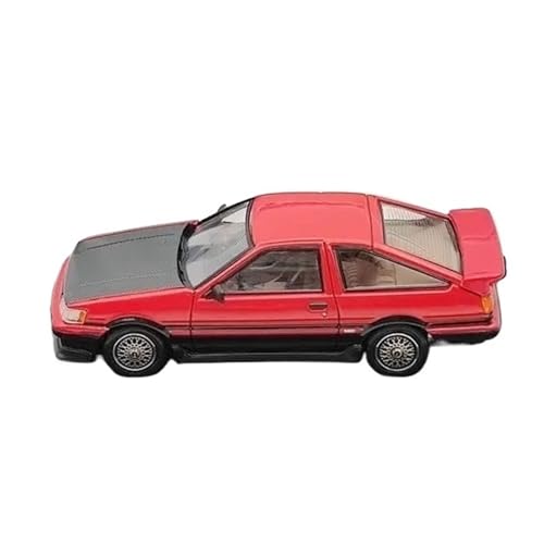 XGFFBAGB 1/64 Für Corolla Levin AE86 Diecast Modell Auto Diecast Metall Geschenk Sammlung Modell(Rosso,No Box) von XGFFBAGB
