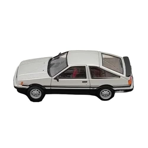 XGFFBAGB 1/64 Für Corolla Levin AE86 Diecast Modell Auto Diecast Metall Geschenk Sammlung Modell(Silver,with Box) von XGFFBAGB