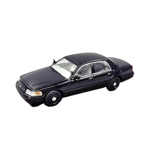 XGFFBAGB 1/64 Für Crown Schwarz Detective Edition Schwarz Rad Diecast Modell Auto(with Box) von XGFFBAGB