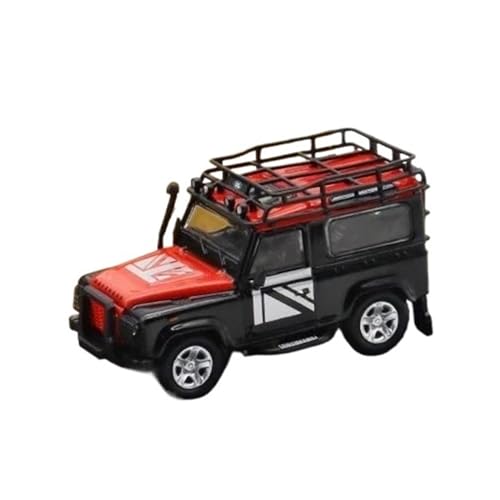 XGFFBAGB 1/64 Für Defender 90 Druckguss-Modellauto(Black,No Box) von XGFFBAGB