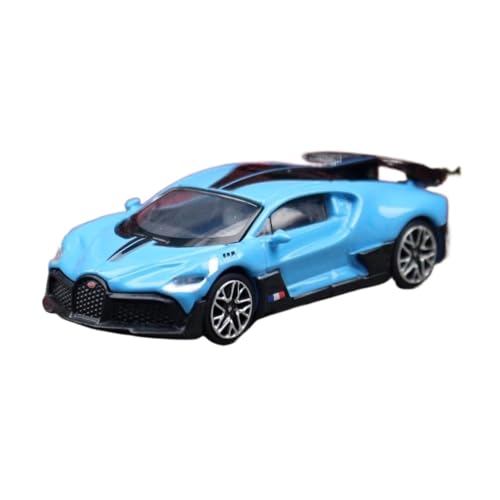 XGFFBAGB 1/64 Für Divo Chiron Spielzeug Auto Modell Freies Räder Diecast Legierung Sammlung Geschenk(Blu,with Box) von XGFFBAGB